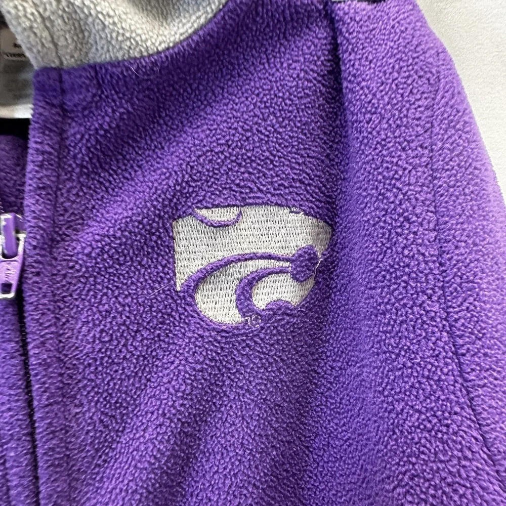 Kansas State University 18 Month Purple & Gray Winter Zip‎ Up